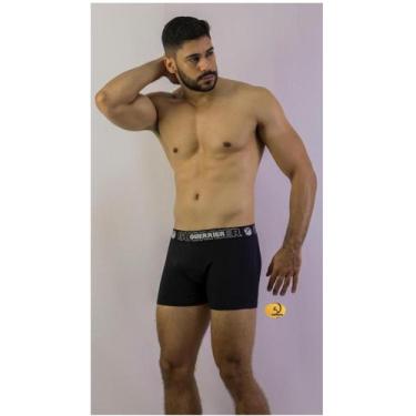 Imagem de Cueca boxer Guerrier adulto kit 10 peças  , G veste 42, Lisas