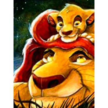 Imagem de Kit De Bordar Completo: Tela Pintada Talagarça + Lã + Agulha +  Manual