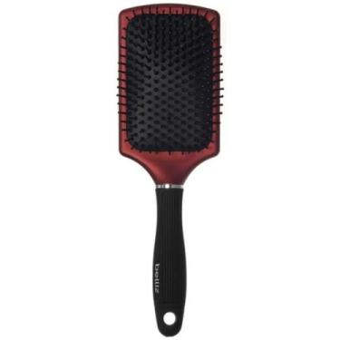 Imagem de Escova Raquete Ionizada Belliz Controle do Frizz Cabelo, Ion Racket Co