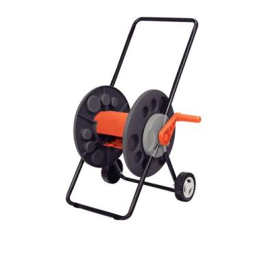 Imagem de Suporte Enrolador de Mangueira Tramontina Até 55m 1/2 Com Rodinhas