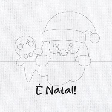 Imagem de Pano de Copa Natal para Pintura - Circulo - CÍRCULO, 2