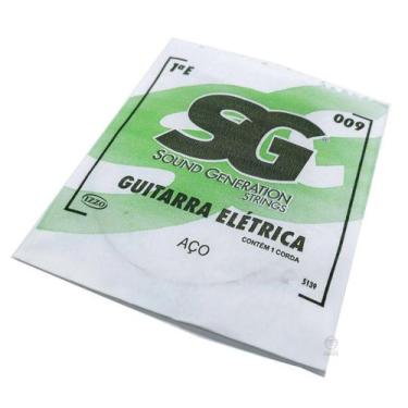 Imagem de Corda avulsa guitarra Mi 09 SG primeira mizinha - 1un