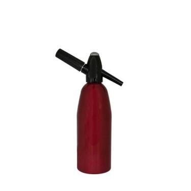 Imagem de Garrafa Sifão Soda Alumínio Vermelha 1 Litro Best Whip - BESTWHIP, 0