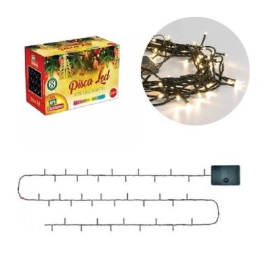 Imagem de Pisca Pisca Luz De Natal Enfeite 100 Lampadas 8 Metros  220V - art chr