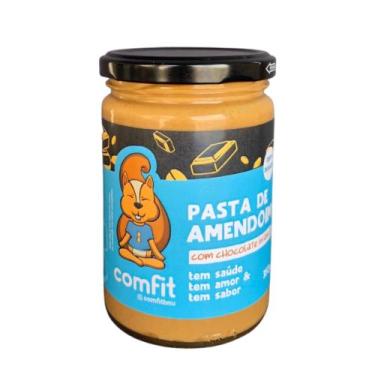 Imagem de Pasta de Amendoim Chocolate Branco 350 gramas - Comfit