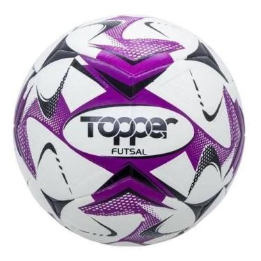 Imagem de Bola De Futsal Slick Colorful Topper Oficial Unissex, Roxo