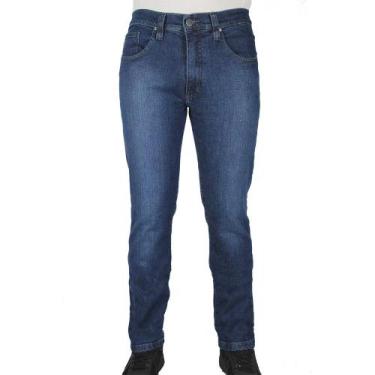Imagem de Calça Jeans R7jeans Masculina Modelo Tradicional Cintura Média Alta La