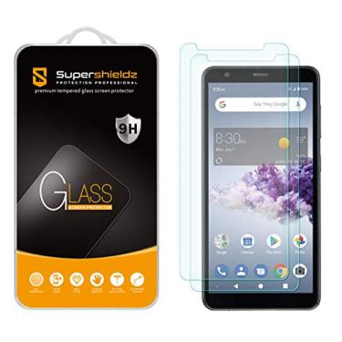 Imagem de (Pacote com 2) Supershieldz projetado para ZTE Blade A3 Prime Protetor de tela de vidro temperado, antiarranhões, sem bolhas