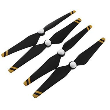 Imagem de 2 pares (4 peças) de hélice composta de fibra de carbono de liberação rápida compatível com DJI Phantom 4/4 Pro/Pro+/P4 Series