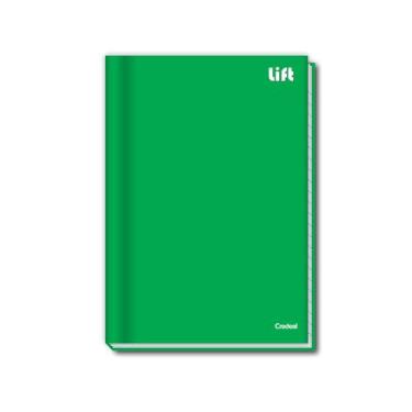 Imagem de Caderno Brochura Verde KAZ 96 Folhas Pequeno 140mm x 202mm Material Es