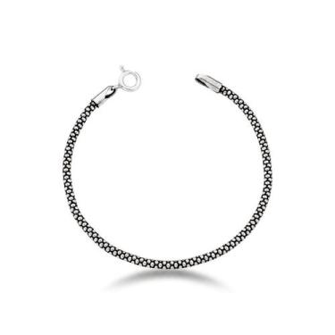 Imagem de Pulseira Pipoca Prata de Bali 925 2,8mm - Atraktiva Joias, 18cm