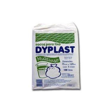 Imagem de Saco de Lixo Dyplast Embalagem 100 Litros 5Un