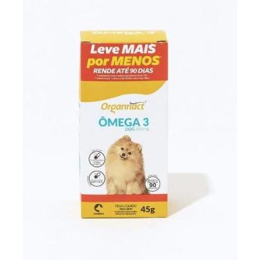 Imagem de Ômega 3 Dog 500mg 90cps Organnact