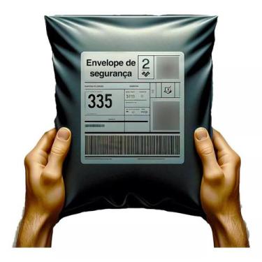 Imagem de Envelope Segurança Cinz Reciclado Saco Correios 40x50 250und - Viral E