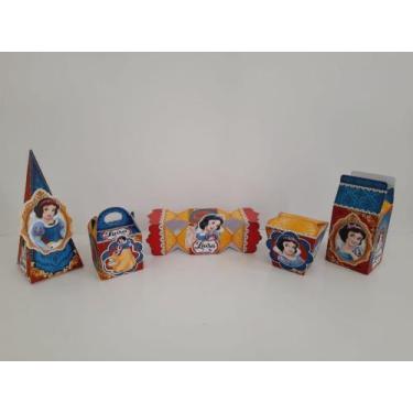 Imagem de Kit 100 Personalizados Branca de Neve - Disney