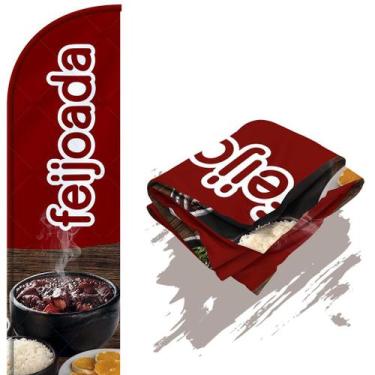 Imagem de Bandeira Para Wind Banner Dupla Face (só tecido) Feijoada - Fadrix