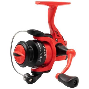 Imagem de Molinete Joker ColorFul Red Drag 4kg 4 Rolamentos - Maruri