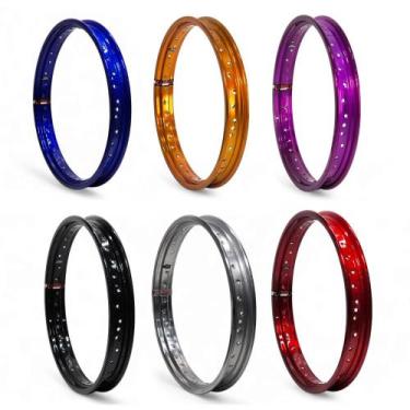 Imagem de Aro Moto Roda VPR Alumíno Leve Resistente VPR 17x2.15 Viper, Lilás