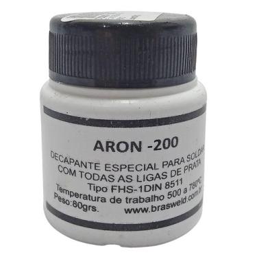 Imagem de Fluxo Solda Prata 80 Gramas Aron-200 - Vix