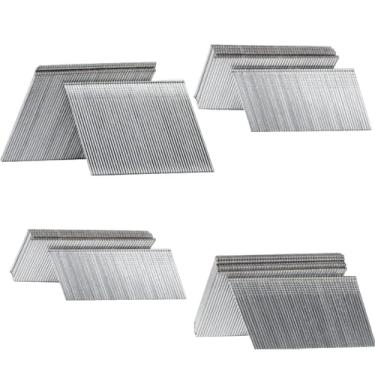 Imagem de JOVANT Pregos de acabamento galvanizado de superfície de 3,5 cm; adequado para pistola de pregos pneumática