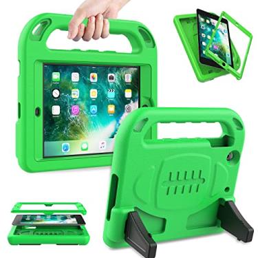 Imagem de AVAWO Capa infantil para iPad Mini - protetor de tela integrado, leve, suporte à prova de choque, capa infantil para iPad Mini 1ª, 2ª e 3ª geração - verde