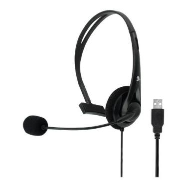 Imagem de Headset Office para Telefone e Computador com Conector USB 015-0101 - 