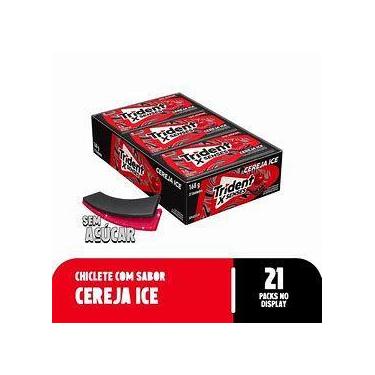 Imagem de Chiclete Trident Cereja Ice 8G 21 Unidades - Mondelez