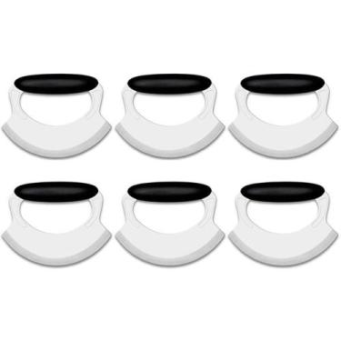 Imagem de 6 Cortadores Fatiadores de Pizza Aço Inox Brinox Precision Plus Temper