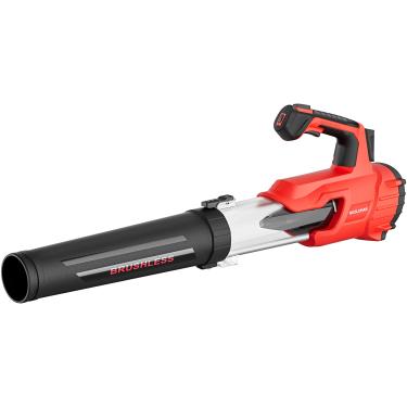 Imagem de Rozlchar Soprador de folhas sem fio compatível com bateria Milwaukee de 18 V (bateria não incluída), soprador de folhas de bateria de até 500 CFM e 150 MPH com 5 modos de velocidade para soprar neve e