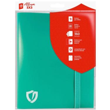 Imagem de Central Álbum Portifolio Binder 3x3 Pocket 9 Bolsos Pokemon Magic Yugi