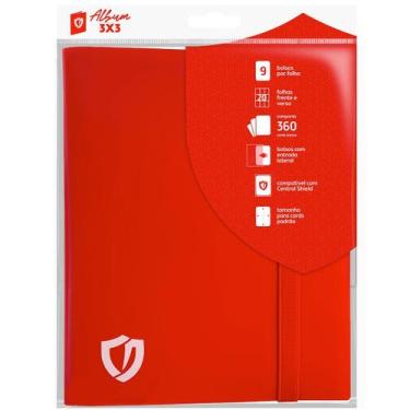 Imagem de Central Álbum Portifolio Binder 3x3 Pocket 9 Bolsos Pokemon Magic Yugi