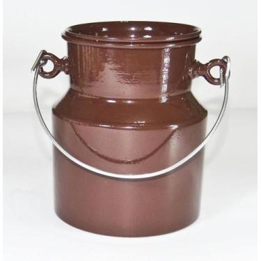 Imagem de Kit com 15 leiteiras 1 litro em aluminio colorida  - aluminios e cia, 