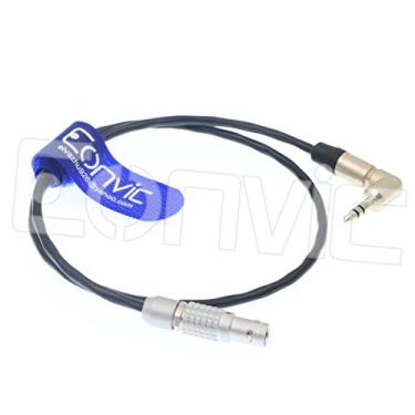 Imagem de Eonvic 3,5 mm para 0B 5 pinos macho Easync Synchronize Audio Time Code Cable para dispositivos de som ARRI Alexa Camera
