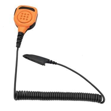Imagem de Microfone Walkie Talkie à prova d'água de ombro com 6 pinos com conector de áudio 3,5 para Motorola HT750 HT1250 PR860 HT1250 LS, HT1550, HT1550LS, MTZ850, MTX850LS, MTX950, MTX960, MTX8250, MTX8250