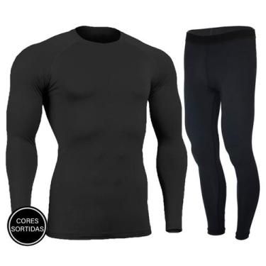 Imagem de Conjunto Blusa e Calça Térmica Feminino Proteção UV - Bella Fiore Moda