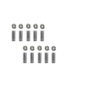 Imagem de Kit 10 Rolamento 608 8x22x7mm Carrinho Brinquedo Automotivo - S/N