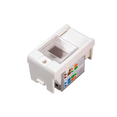 Imagem de Modulo Tomada Rj45 8 Fios Utp Cat5E 1M Br Prm47751, Schneider Electric