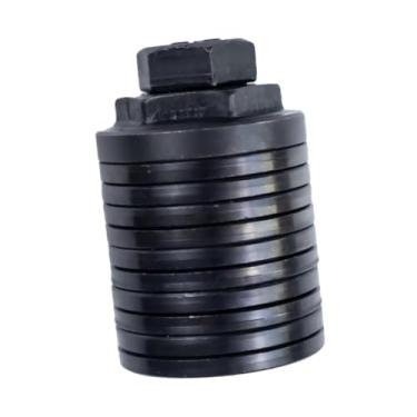 Imagem de Bothyi Acessório de ferramenta de conversor de garger ângulo Reformação portátil Adaptador de moedor de ângulo resistente para slotting metralhadoras, 6.5