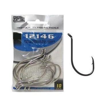 Imagem de Anzol Marine Sports 12146 N 10/0 Nickel - 10 Peças