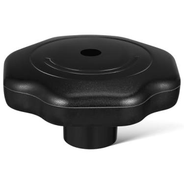 Imagem de Cabilock Maçaneta de substituição superior para panela de pressão, alça de tampa de panela à prova de explosão de baquelite, puxador universal de utensílios de cozinha resistente ao calor para uso