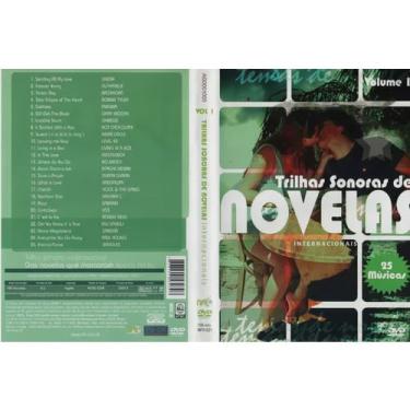Imagem de Trilhas sonoras de novelas internacionais vol 1 dvd original lacrado
