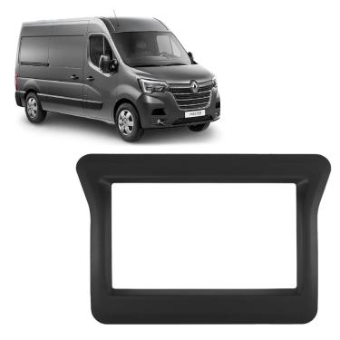Imagem de Moldura Painel Central Mp5 Dvd 7 Polegadas 2din Renault Master