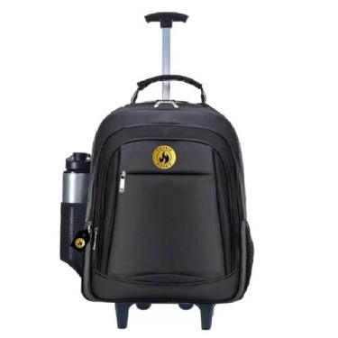Imagem de Mochila Rodinha Roda 45 Litros Puxador Reforçado Cabo De Aço - pietrix