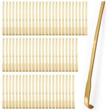 Imagem de TANEMUDO 78 peças de raspador traseiro de bambu para alívio da coceira e massagem corporal, massajador manual tradicional longo de madeira para idosos, homens, família, amigos, presentes de