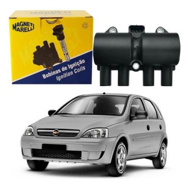 Imagem de Bobina De Ignição Marelli Corsa 1.8 Flex 2003 A 2009 - Magneti Marelli