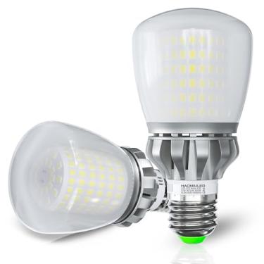 Imagem de HAONIULED Lâmpada Led, A19 250W Equivalente, 3670 Lúmens, 5000K Luz Do Dia Fria Branca 27W Led Lâmpada Milho E26/E27 Lâmpadas Não Reguláveis (Pacote Com 2)