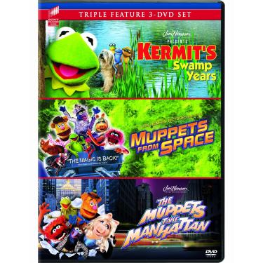 Imagem de Kermit s Swamp Years / Muppets From Space / The Muppets Take Manhattan(Triple Feature 3-DVD Set)