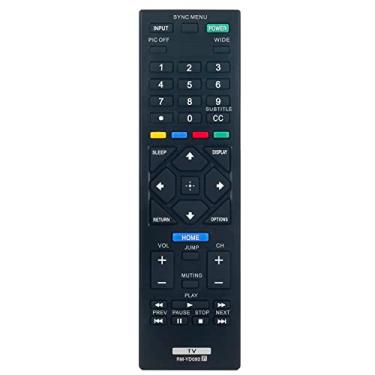 Imagem de Controle remoto infravermelho universal de substituição para TVs Sony, controle remoto de substituição compatível com todas as TVs LCD LED Sony e controles remotos Bravia TV