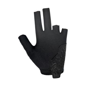 Imagem de YIJU Luvas de piscina de luvas de bilhar três dedos respiráveis ​​para adultos anti deslize as de jogador de sinuca esquerda para treinamento esportivo, Green L