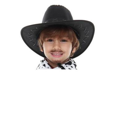 Imagem de Chapéu Cowboy Infantil PRETO - COUNTRY - KITOK